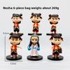 Pvc Nezha Mythical Figurines Collection For Desktop Decor And Playroom Display