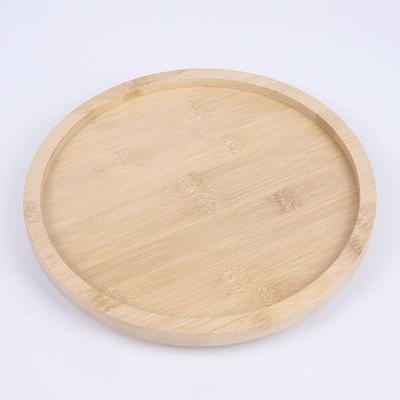 Original Natural Wooden Sofa Tray Circular Bamboo-Wood Color Armrest Tray Portable Foldable Snack Tray Wide Couches