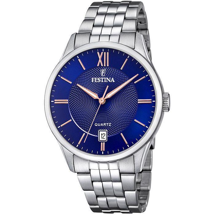 Montre - Festina - F20425-5 - Quartz - Acier - Étanchéité 5 ATM