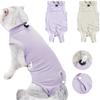 High Elastic Cat Sterilization Clothes Soft Cotton Recovery Onesie  Professional Use