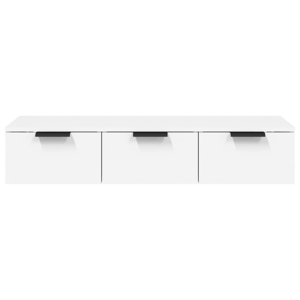 Wandschrank, hängender Aufbewahrungsschrank, Schubladen-Aufbewahrungsschrank, Aufbewahrungsschrank, 102x30x20 cm