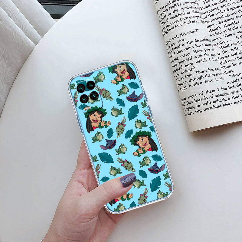 JO37 Lilo Stitch Pouzdro na telefon pro Motorola G34 G32 G31 G14 G84 G62 E32 G24 G72 G71 G73 G85 G200 G60S G60 G52 G51 G50 G42 G41 G32 G30