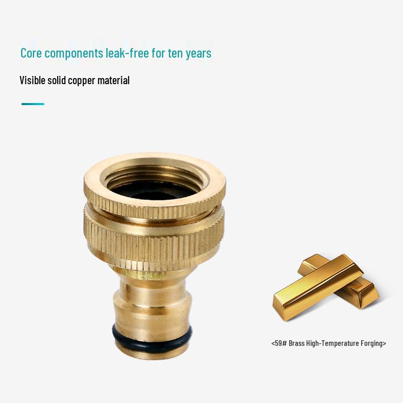 Washing Machine Snap-On Faucet Adapter for Sink and Shower
