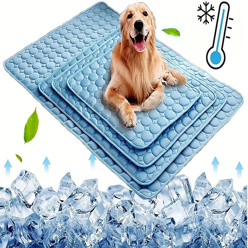 

Cooling Pads for Dogs And Cats: Breathable, Washable Polyester Fiber-Filled Pet Beds,Perfect for Summer,Car Seat And Small House S синій
