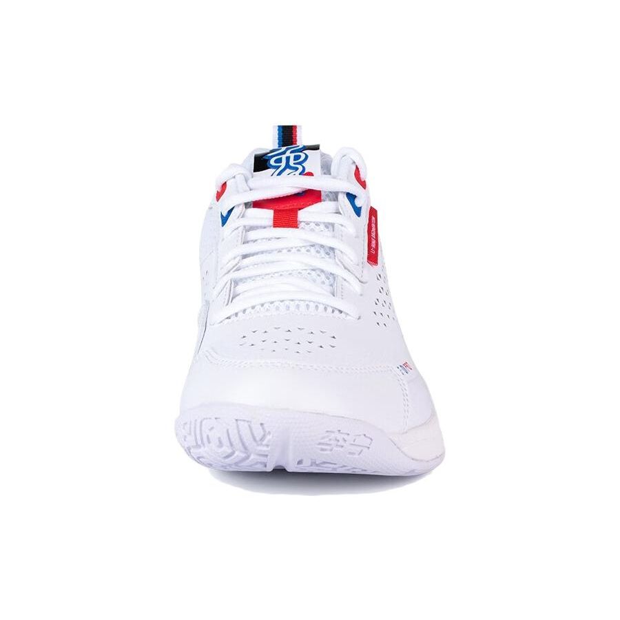 Li Ning Blade Pro Chameleon Shock Absorption Anti-Slip Wear-Resistant Low-Top Badminton Shoes Unisex sneaker White AYAT005-1