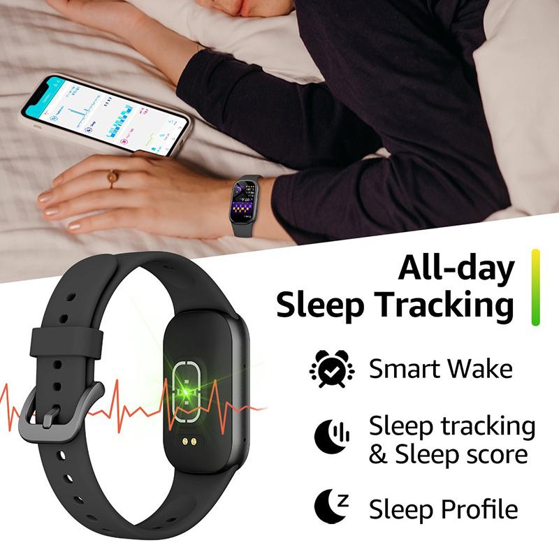 SCIONE Bluetooth Smart Watch Step Counting Sleep Health Monitoring Sports Bracelet