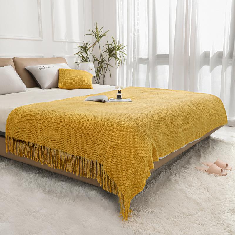 31 de tipuri de pături nordice din lână tricotate cu romburi, pături pentru capătul patului, pături pentru canapele, pături decorative, aparate de aer condiționat decorative pentru familii