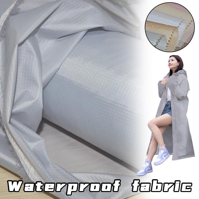1x1,5M 210T Kariertes Polyester-Taft Wasserdicht PU-beschichtetes Stoff für Zelt, Rucksack, Einkaufstasche für den Außenbereich Ultraleicht