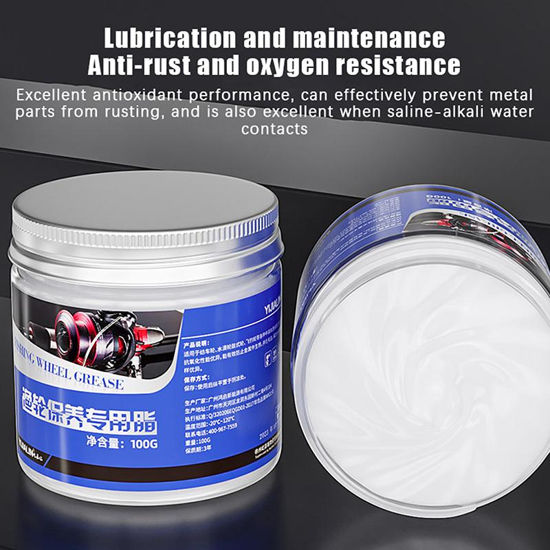 

100G Marine Fishing Reel Maintenance Oil And Grease Bearing Lubricant Gear Rust Prevention Protective Grease Reel Maintenance