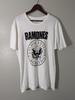 Vintage 80. léta Ramones Punk Rocková Kapela Tričko Vzácné Bílé S-5XL