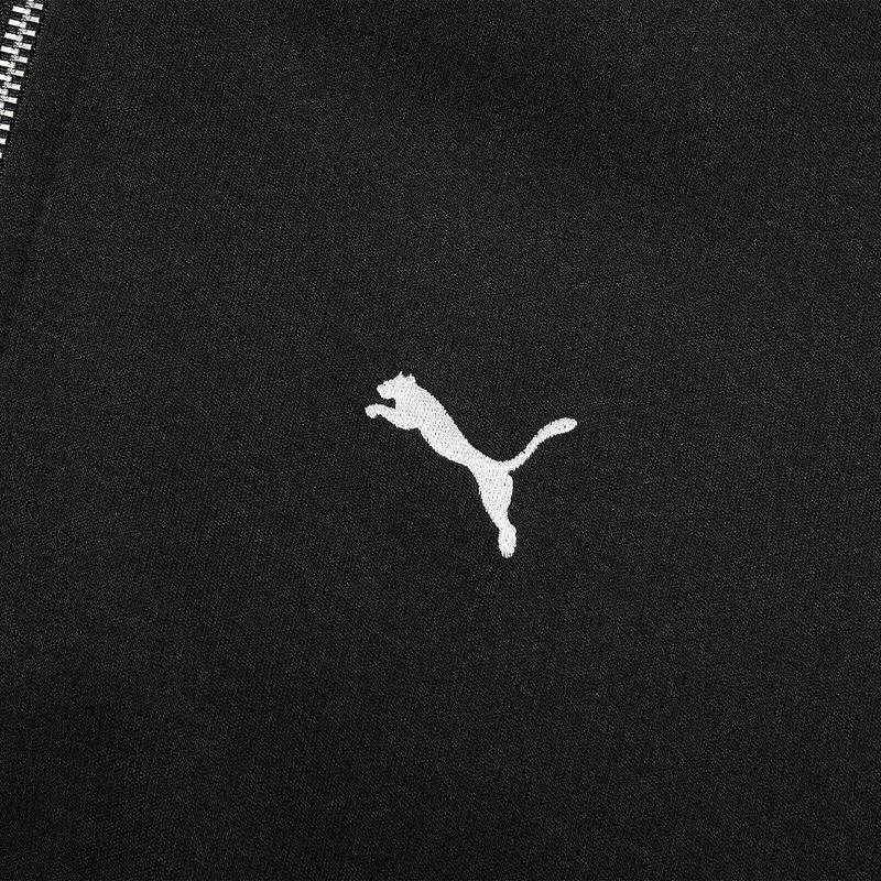 Puma Ess Wardrobe Cropped Fz Vintage Loose Comfortable Short Hooded Long Sleeve Jacket Women jackets 635073-01