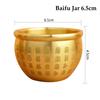 1Pcs Small Mini Pure Brass Cornucopia Wealth Attracting Baifu Jar Cup  Home Decoration Accessories