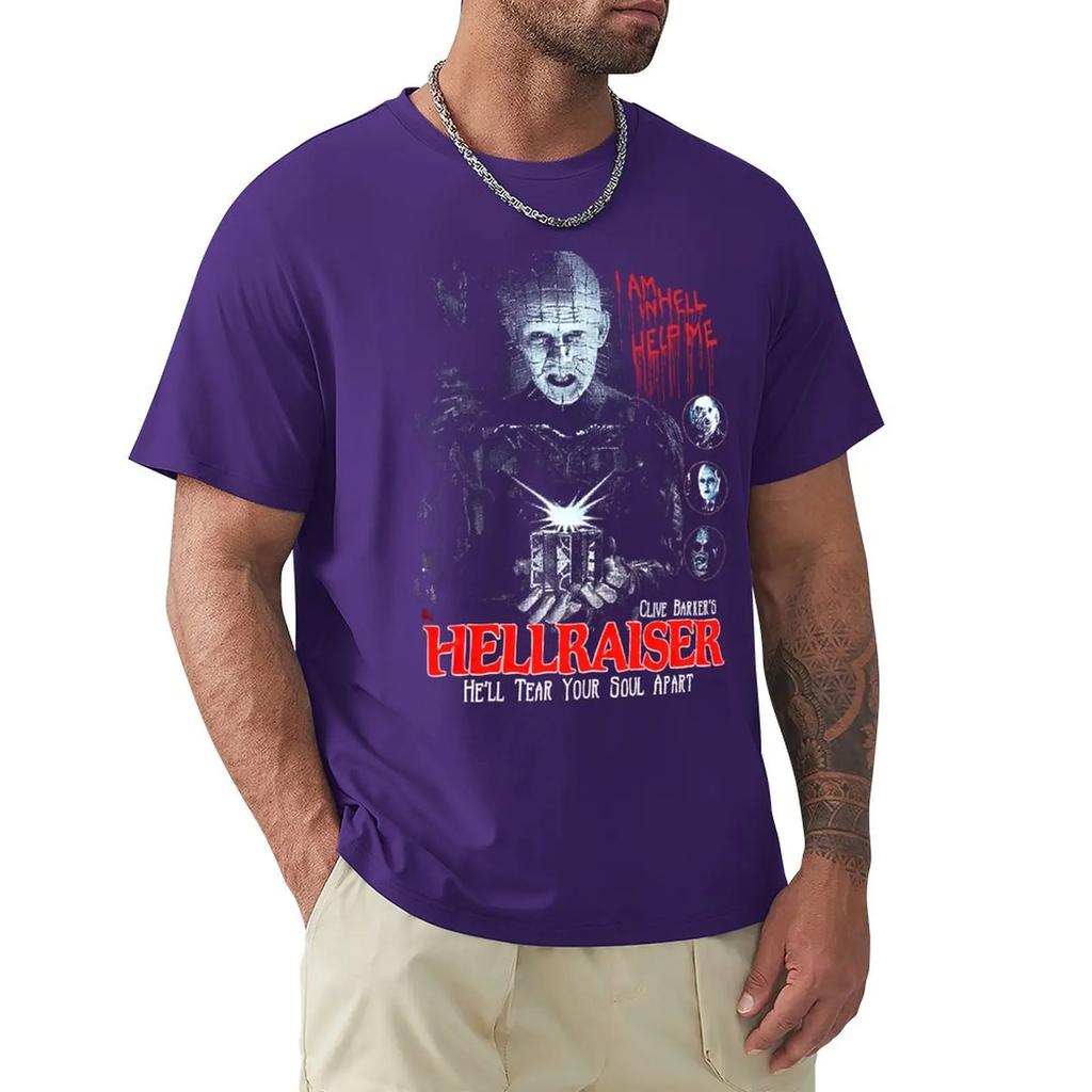 Hellraiser Art TShirt Tops Tees Mens T Shirts Casual Stylish