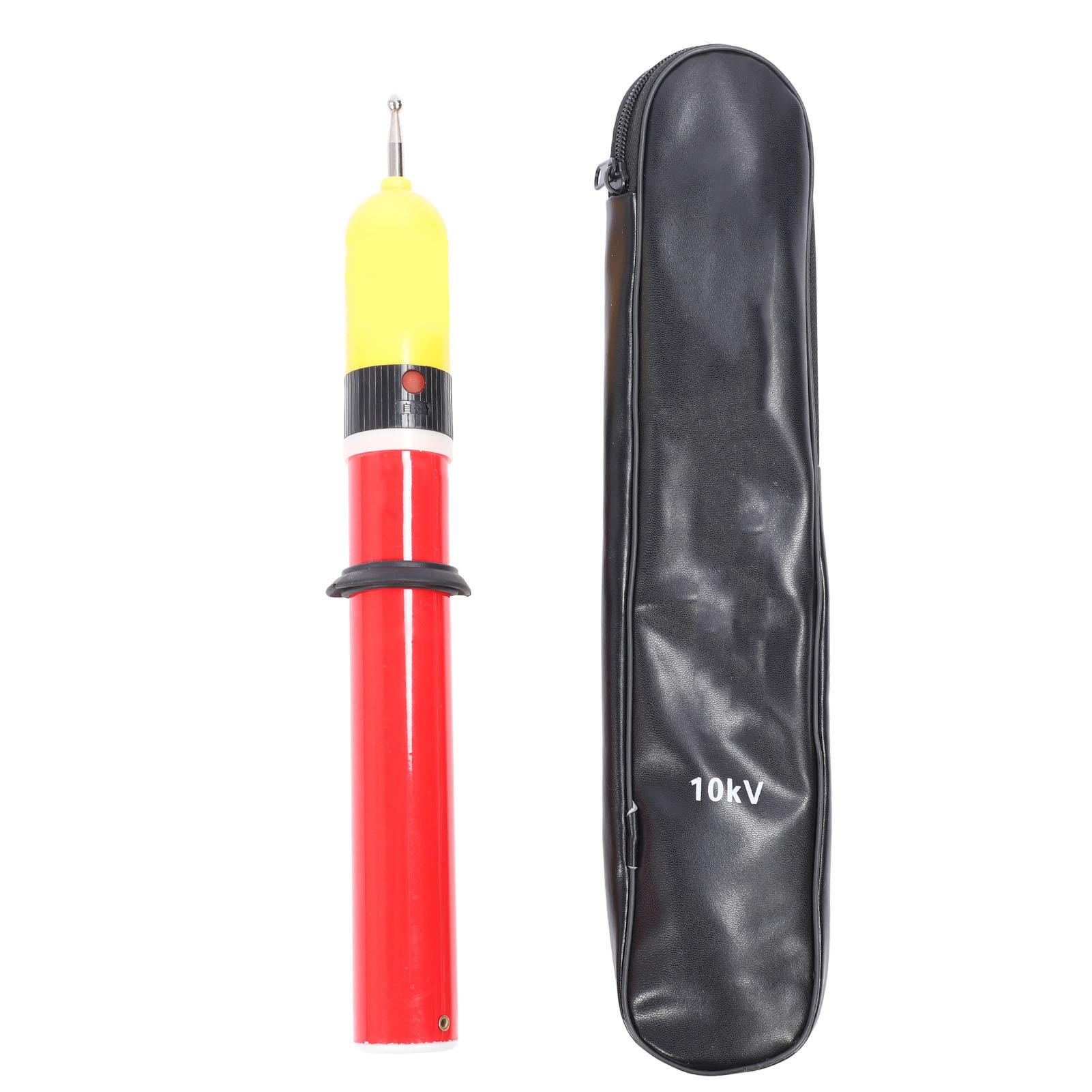 

Telescopic Voltage Tester 10kv Mini High Voltage Acousto Optic Electroscope Detector for Home