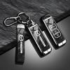Leather car key cover key case for Mazda 2 3 6 CX3 CX5 CX8 CX30 CX-5 CX-30 CX-8 CX-3 CX4 MX-5 BT50 BT-50 Atenza Axela Shell Bag W4