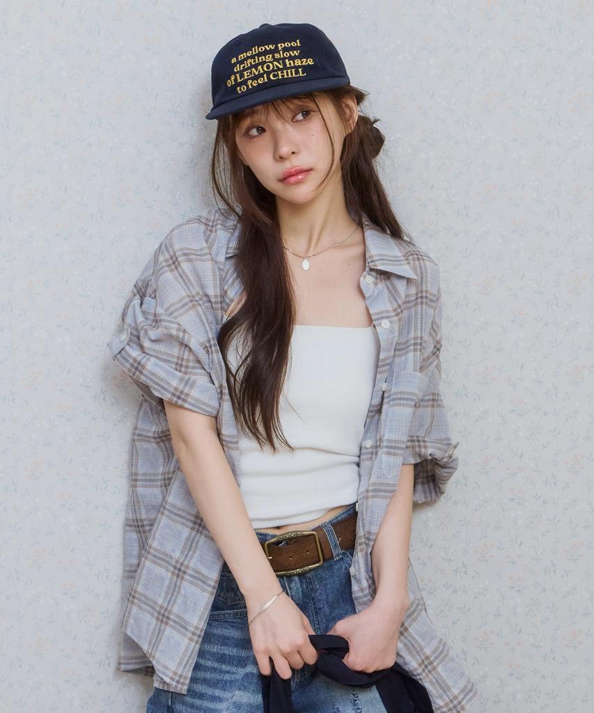 KIJIKO Ke905. Chill Haze Vintage Cap Navy