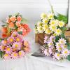 Small Daisy Chamomile Fake Bouquet for Home and Wedding Decoration