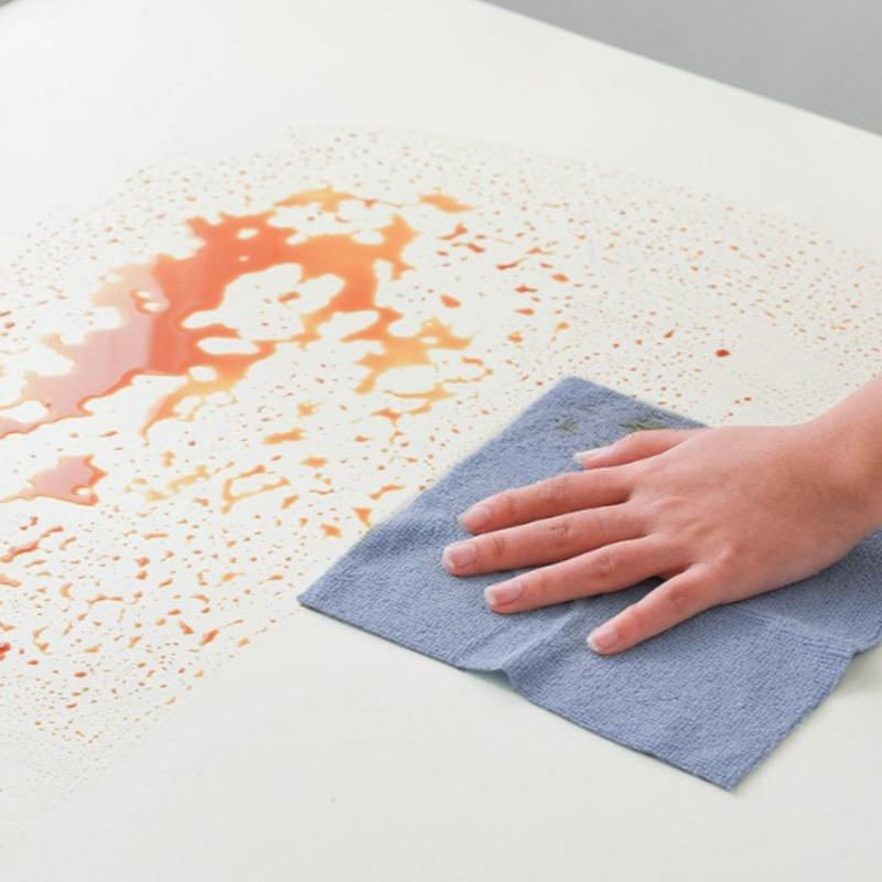 Wiederverwendbares Reinigungstuch, Haushalts-Küchentuch, Mikrofaser-Handtuchrollen, Geschirrtücher, Ersatz für Waschpapiertücher, 1 Rolle mit 20 Blättern