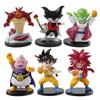 Perfecte Q-versie Bandai Dragon Ball: Set van beeldjes voor personages zoals Sun Wukong Vegeta Brolli Boo en Super Blauwe Vorm