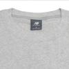 New Balance Men S aThleTicS Logo ShorT Sleeve T ShirT Grey mT51500 Ahh