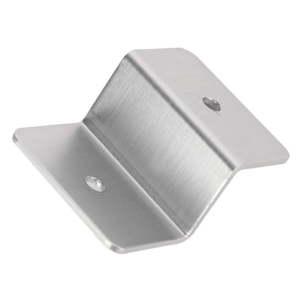 4 Sets Nuts and Bolts Included Solar Panel Z Brackets Durable Easy Install Panel Mounting Bracket Solar Panel Mounting Kit