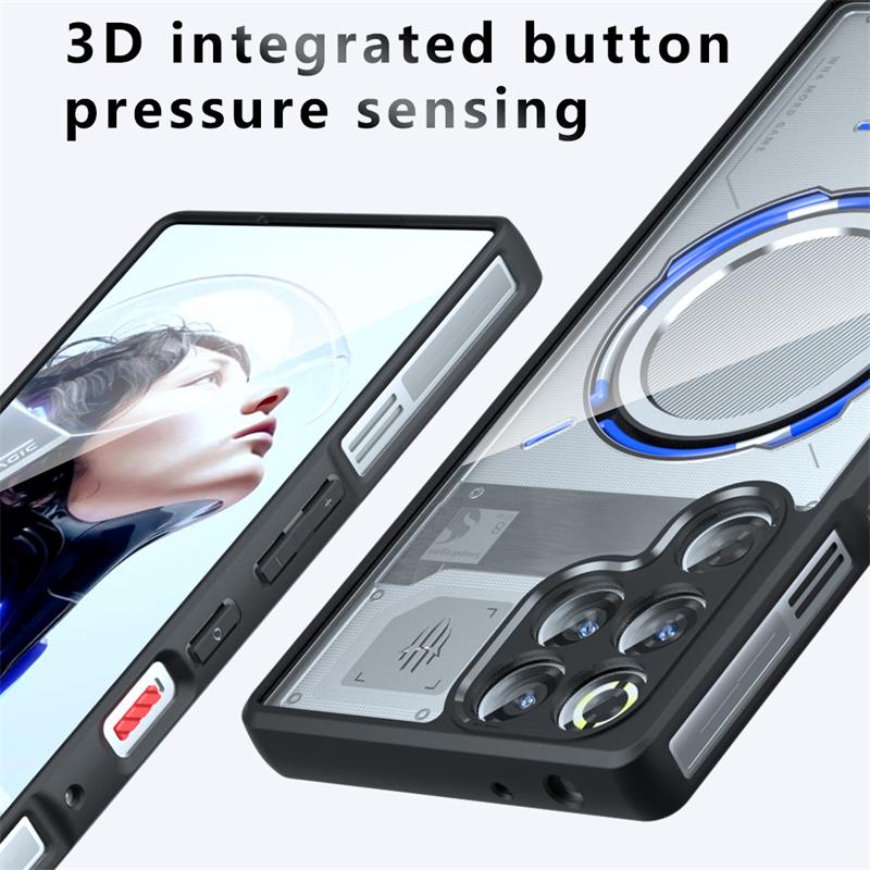 Translucent Case For ZTE Nubia Red Magic 11 Pro Plus Matte Cover Red Magic 11 Pro Case For ZTE Nubia Red Magic 11 Pro Plus Case