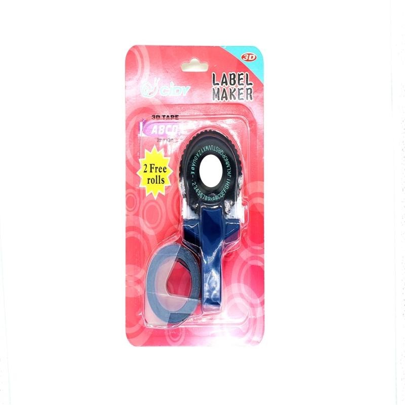 C101 Mini DIY Manuală Bandă pentru mașină de scris cu majuscule Disk pentru etichetare în relief