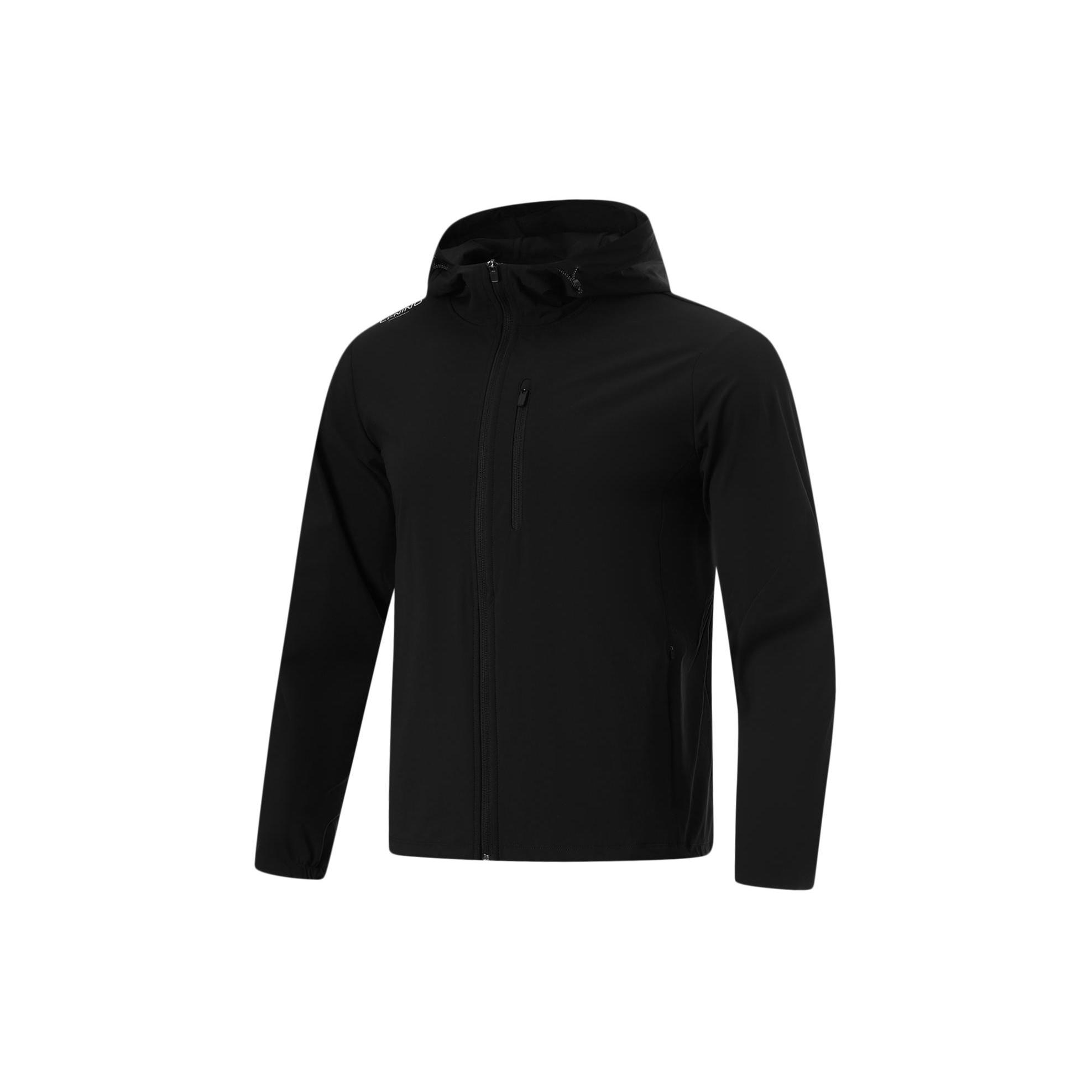 Мужская одежда Li Ning Smoothie для защиты от солнца, черная AWDU823-2 S