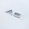 3D Krom Glanssvart ABS TDI TFSI Bil Bakemblem Klistremerke for Audi A1 A3 A4 A5 A6 A6L A7 A8 S3 S6 Q3 Q5 Q7 TT S RS
