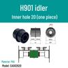 Double Row Nylon Support Wheel for Conveyor Systems