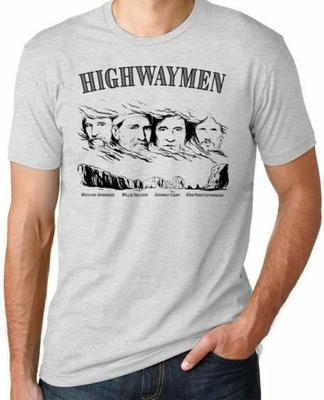The Highway Willie Nelson Hank Williams Jr Vintage Rock Merle Haggard Unisex T-shirts