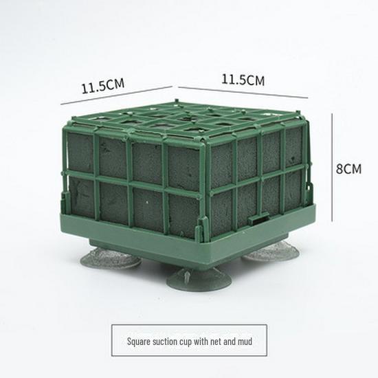 Čtyřúhelníková přísavka - květinová dekorace na svatební auto a květinářství