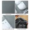 5pcs Shoes Storage Bag Nonwoven Travel Portable Shoes Bag Drawstring Dust Large Capacity Garment Classification Hanging Bags