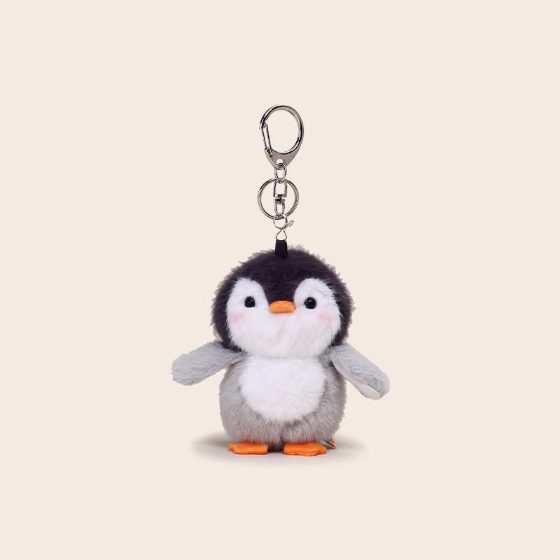 Penguin Sheep Otter Bear Plush Keychain Stuffed Doll Backpack Pendant Kids Gift