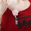 Flower ID Card Badge Clip  Badge Reel Certificate Clasp Badge Holder Retractable Badge Reel