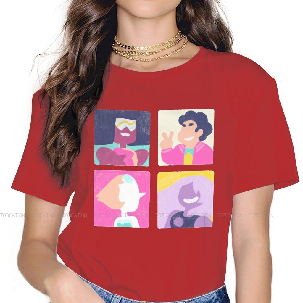 Steven Universe Animation Science Fiction Tshirt For Unisex Girl 5xl Crystal Gems Boxes Humor Leisure Sweatshirts T Shirt Novelty