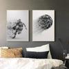 Abstract Basketball Sport Man Shoot At The Basket Posters and Prints Canvas Painting Wall Art Picture for Living Room Home Decor