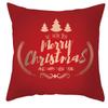Christmas Elk Pillow Cover Home Gift Cushion Cover Fabric Sofa Pillow Cover
