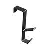 Punch Free Door Back Hook Stainless Steel Clothes Hanger New Door Back Storage Rack