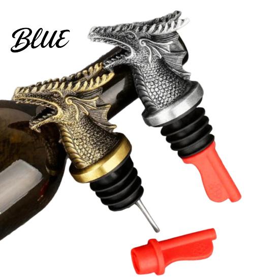 Bar Accessories for Wine Lovers Dragon Head Pourer And Stopper Resin Spout Liquor Champagne Bottle Sealer Bottles Reusable Preservation Whiskey