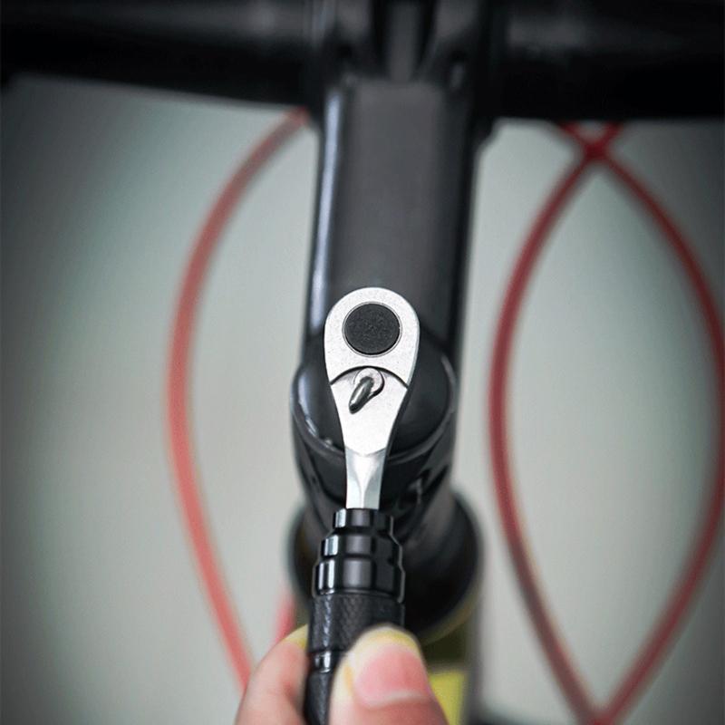 1 Satz Professionelles Fahrradreparaturwerkzeug Radreparaturwerkzeug Ratschen Schraubenschlüssel für Outdoor-Radausflüge