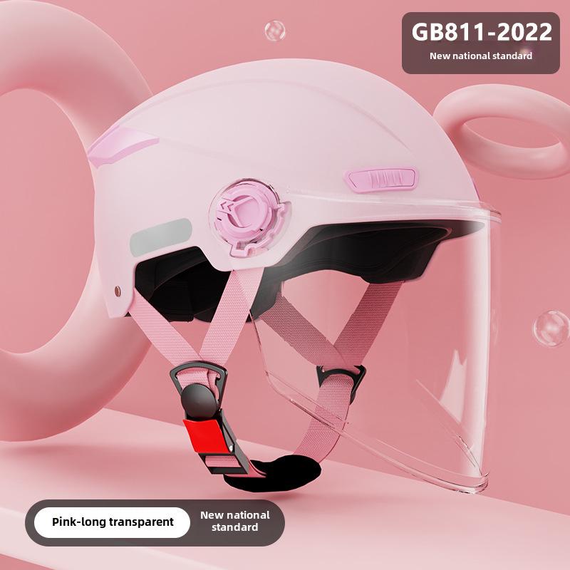 Universal Electric Vehicle Helmets for Men and Women - All-Season Safety for B-Type Battery Vehicles