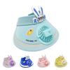 Cappello ventilato estivo per bambini USB Ricaricabile simpatico cartone animato cappello da sole a tesa aperta per ragazzi e ragazze con protezione UV