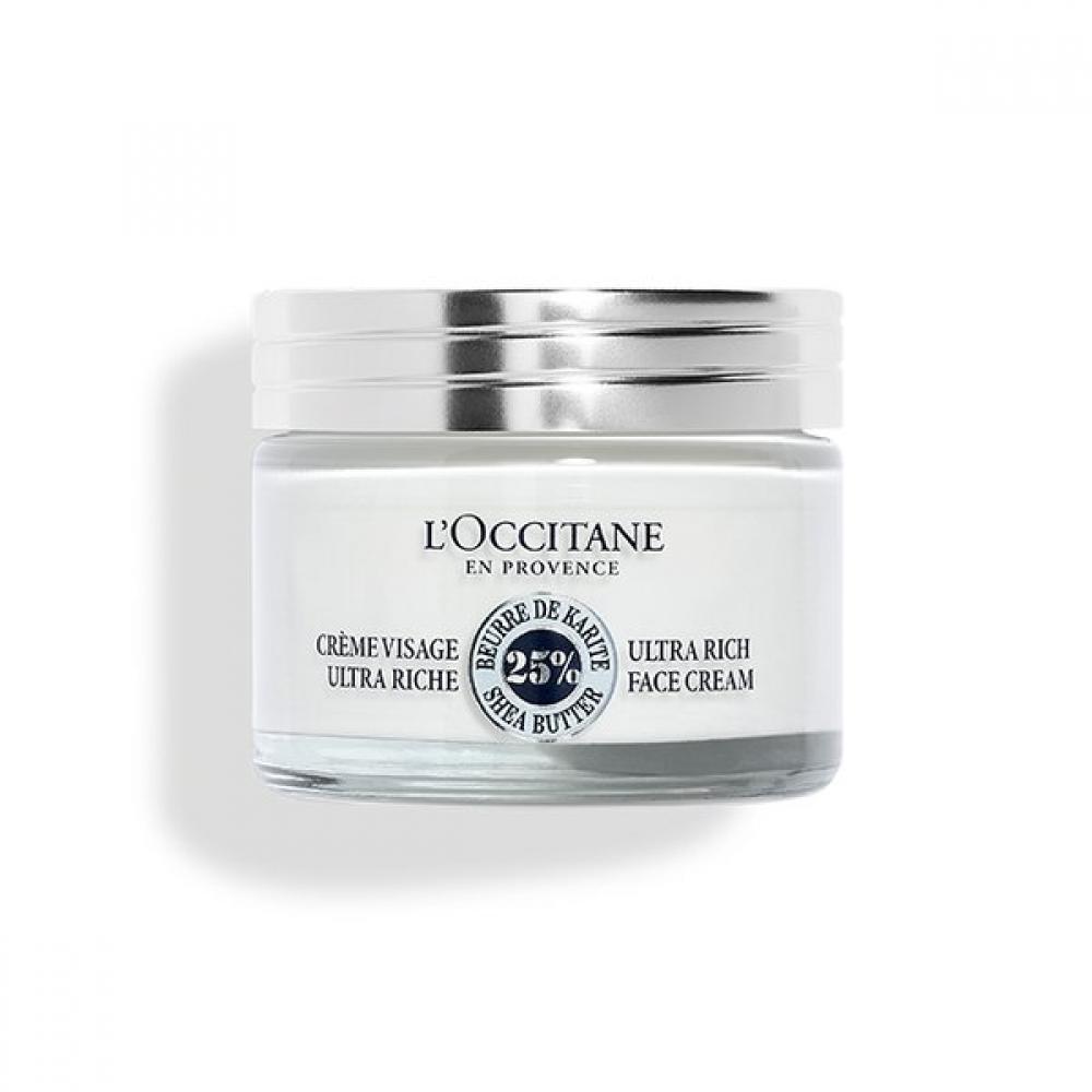 L Occitane Shea Butter uLtra Rich Face Cream 50mL Single option