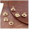 Gold Hair Claw Metal Barrette Fashion Hairpin  Women