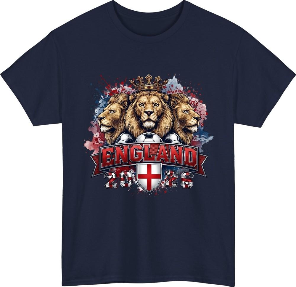 England 2026 Tshirt Tournament 2026 Shirt Sports Lover Gift for Unisex Tee
