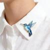 4 Pezzi Spilla Multifunzione in Metallo a Forma di Colibrì per Abiti Borse Cappelli Con Accessorio Colorato Vivace Gioielli da Donna