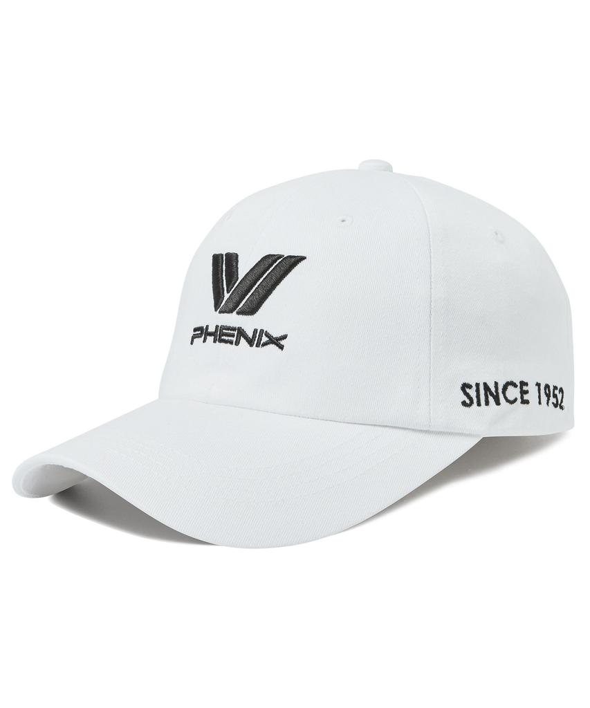 Pinigseu V Logo Sports Ball Cap [White]