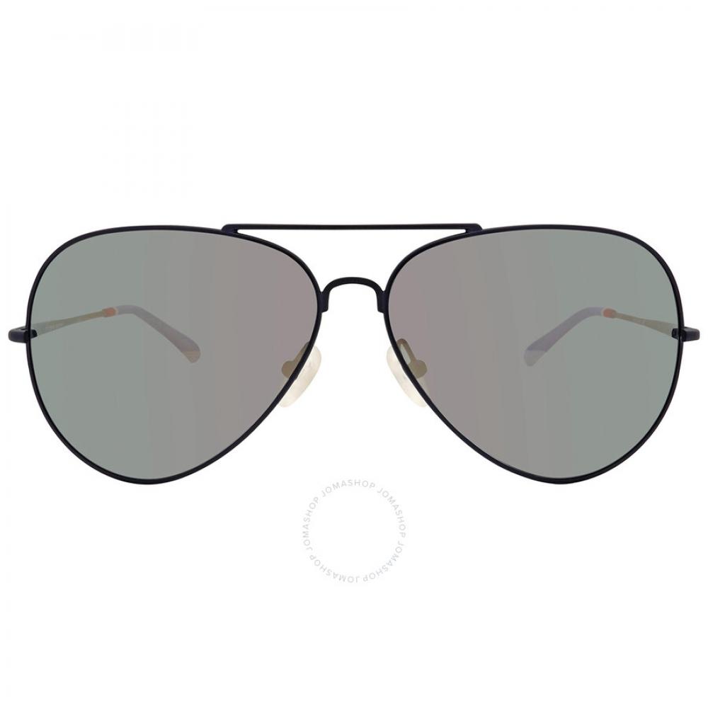 

Orlebar Brown X Linda Farrow Grey Pilot Unisex Sunglasses OB10C3SUN 63