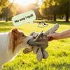 The Dog Toy That Outsmarts Boredom, Indestructible Dog Chew Teething Toys, Keep Them Busy, Squeaky No Stuffing Pet Supplies for Small Medium Large Bre